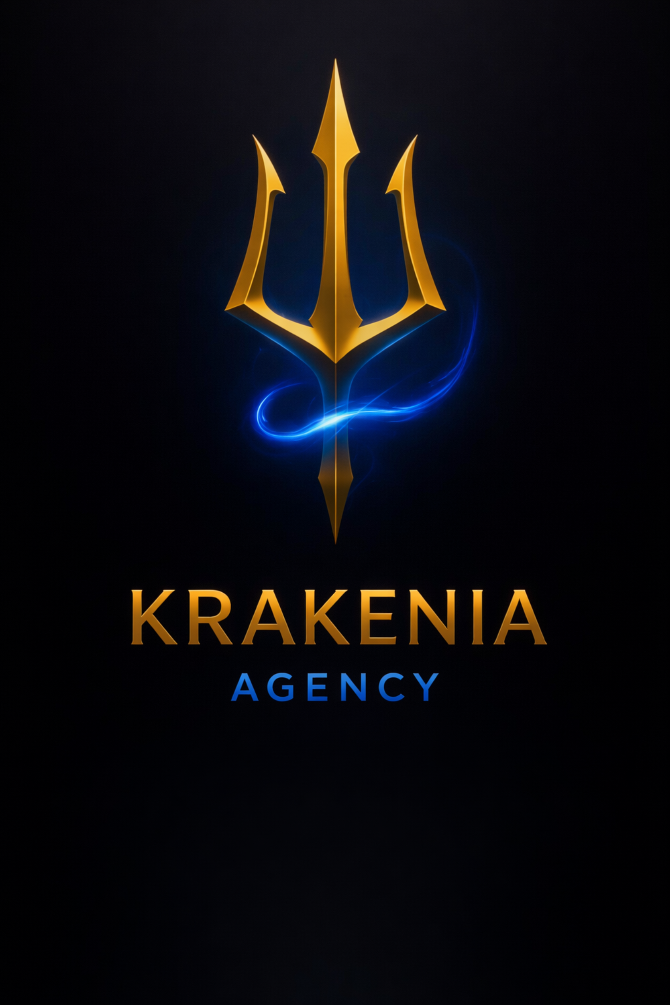 Logotipo oficial de Krakenia Agency